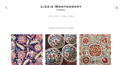 Desktop Screenshot of lizziemontgomery.com